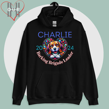 Beagle - Custom Dog Hoodie - Personalized with Name and Year