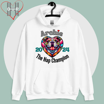 Personalized Bulldog Love Hoodie